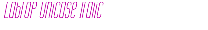 Labtop Unicase Italic